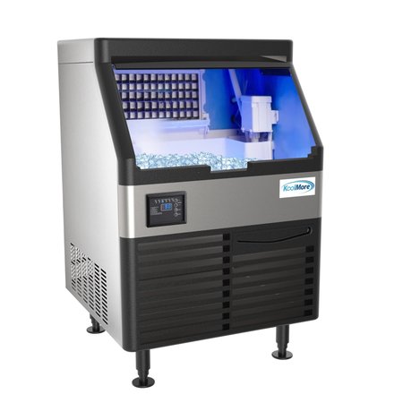 Koolmore Undercounter Ice Maker Machine, 280 lb. Full Cube Production, Air Cooled and Free Standing CIM-280